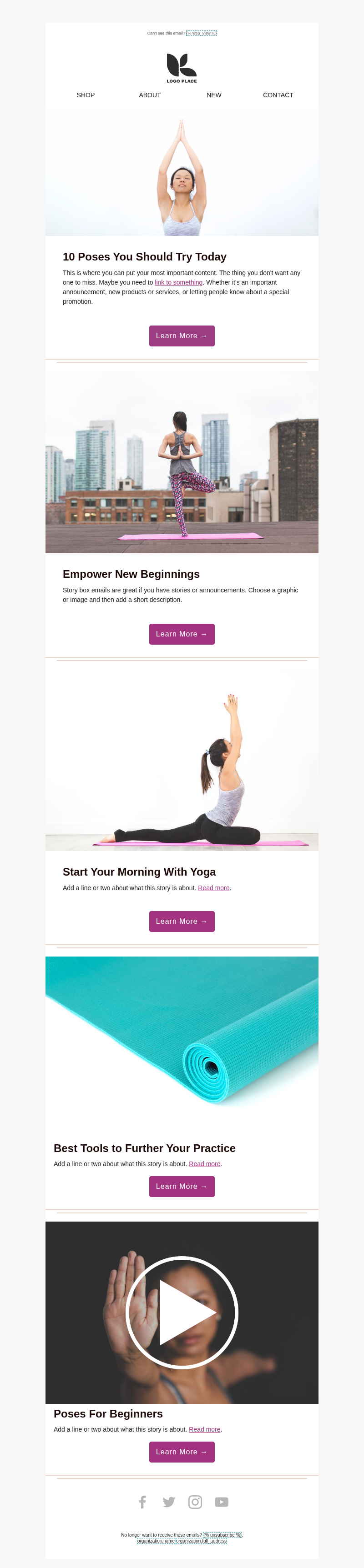 Outreach - Newsletter