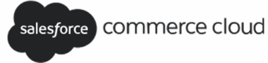 Logo di Salesforce Commerce Cloud.