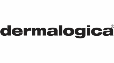 Dermalogica logo in charcoal font.